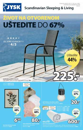JYSK katalog - 05.05.2022. - 18.05.2022.