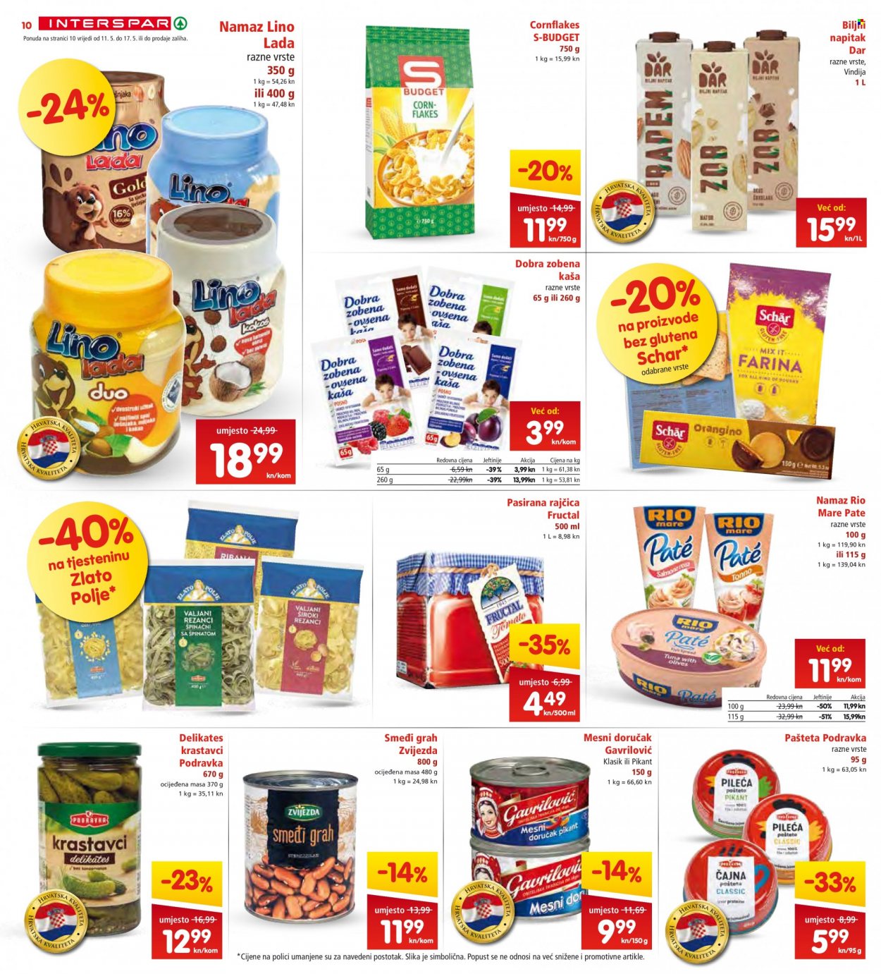 INTERSPAR katalog - 11.05.2022. - 17.05.2022. Stranica 10