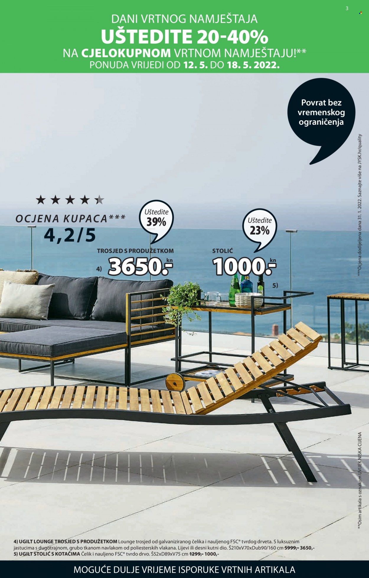 JYSK katalog - 12.05.2022. - 25.05.2022. Stranica 3