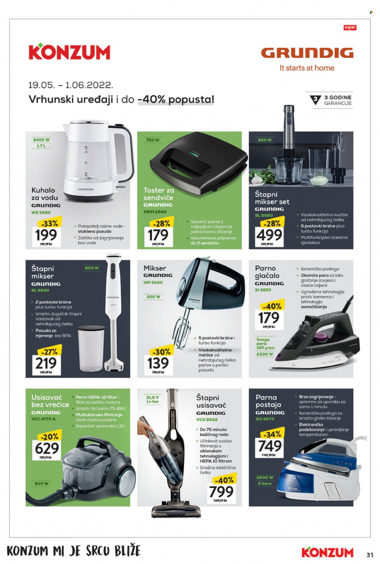 Konzum katalog - 19.05.2022. - 25.05.2022. Stranica 31