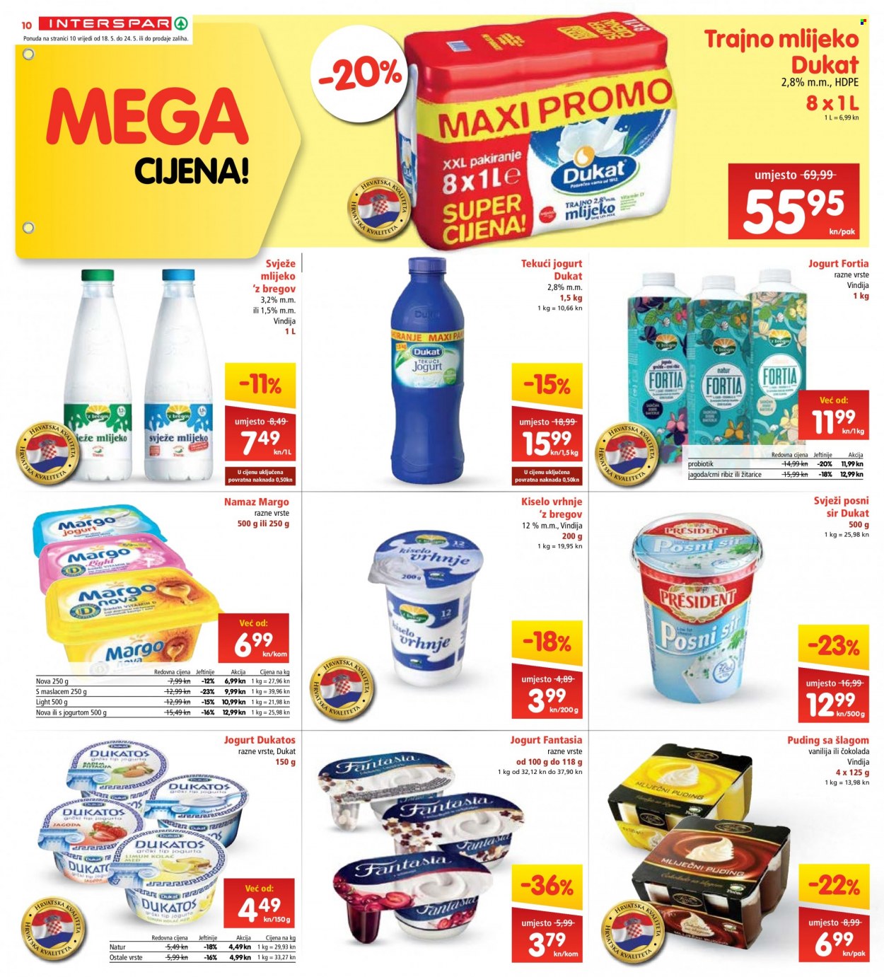 INTERSPAR katalog - 18.05.2022. - 24.05.2022. Stranica 10