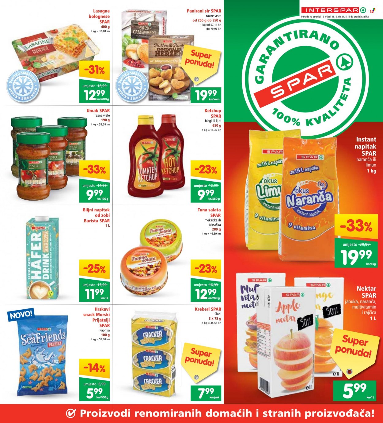 INTERSPAR katalog - 18.05.2022. - 24.05.2022. Stranica 15