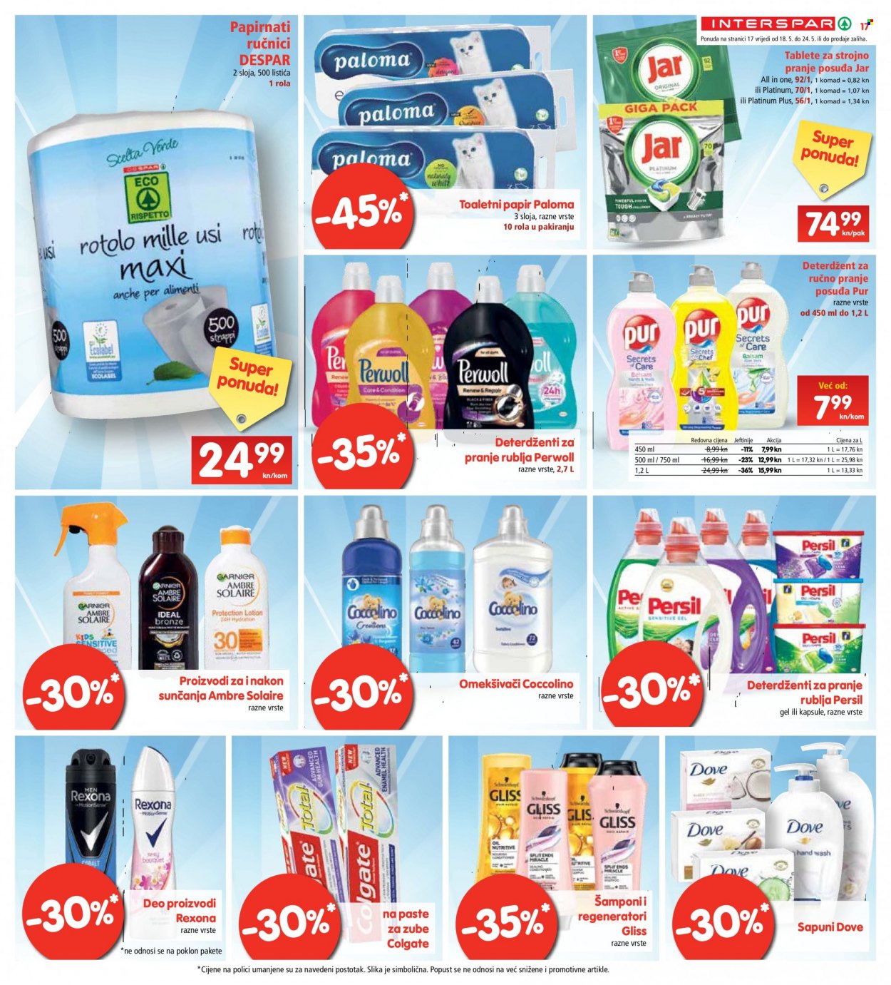 INTERSPAR katalog - 18.05.2022. - 24.05.2022. Stranica 17