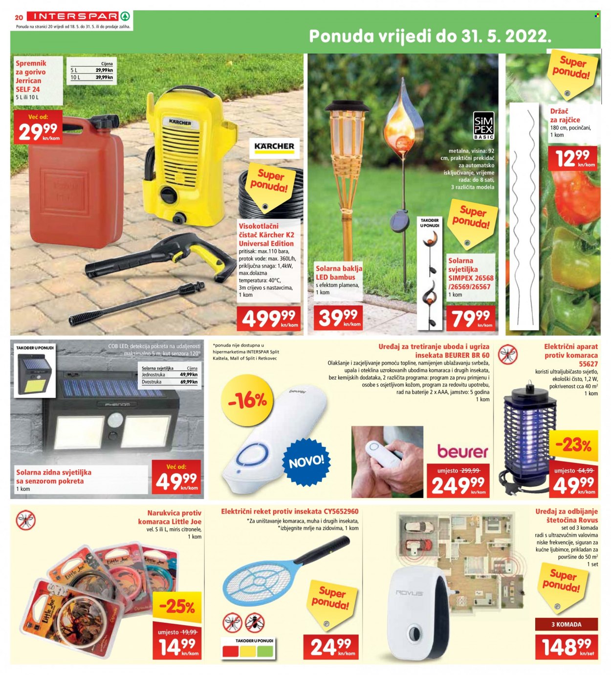 INTERSPAR katalog - 18.05.2022. - 24.05.2022. Stranica 20