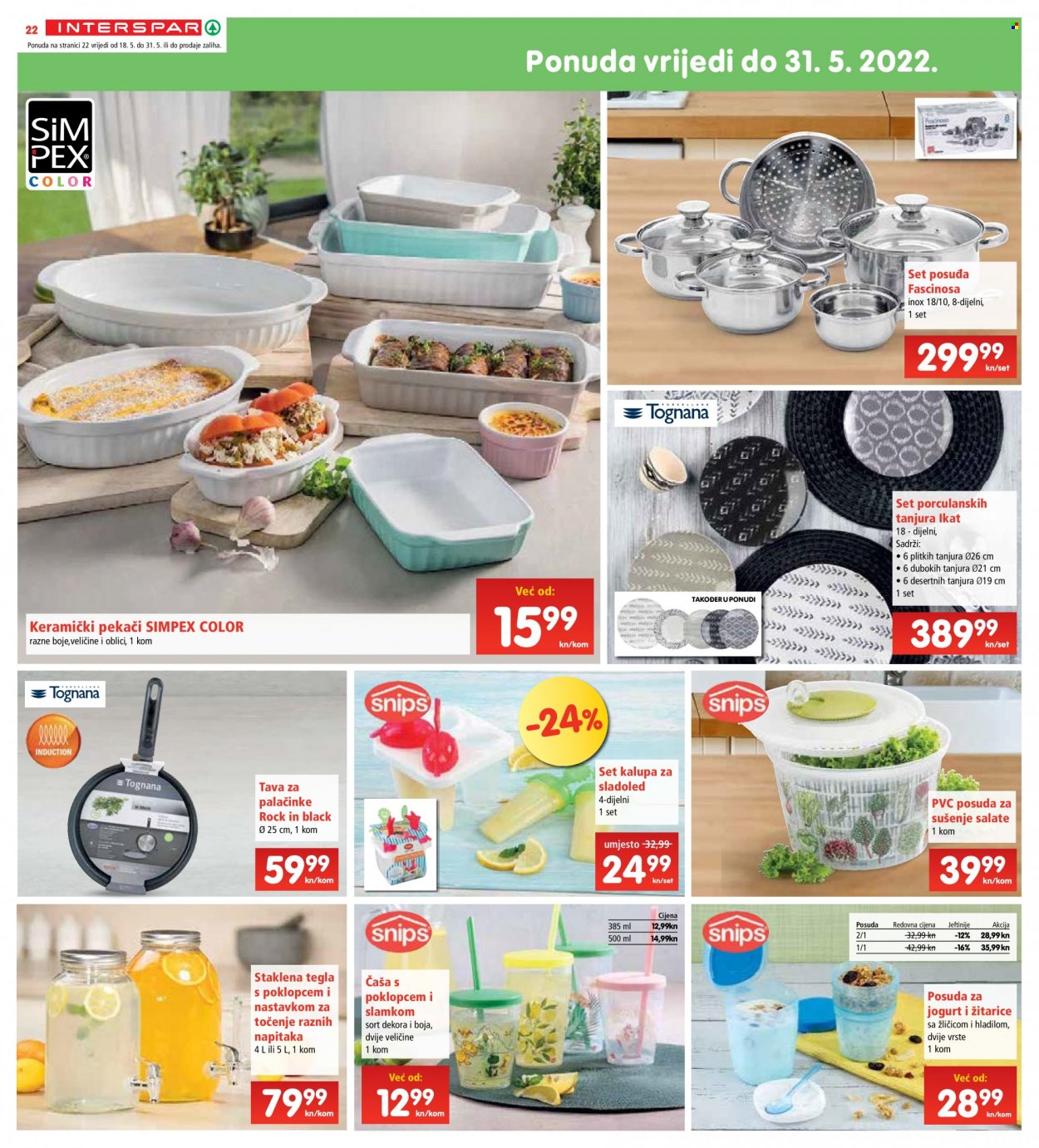 INTERSPAR katalog - 18.05.2022. - 24.05.2022. Stranica 22