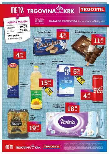 Trgovina KRK katalog - 19.05.2022. - 01.06.2022.