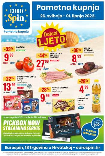 Eurospin katalog - 26.05.2022. - 01.06.2022.