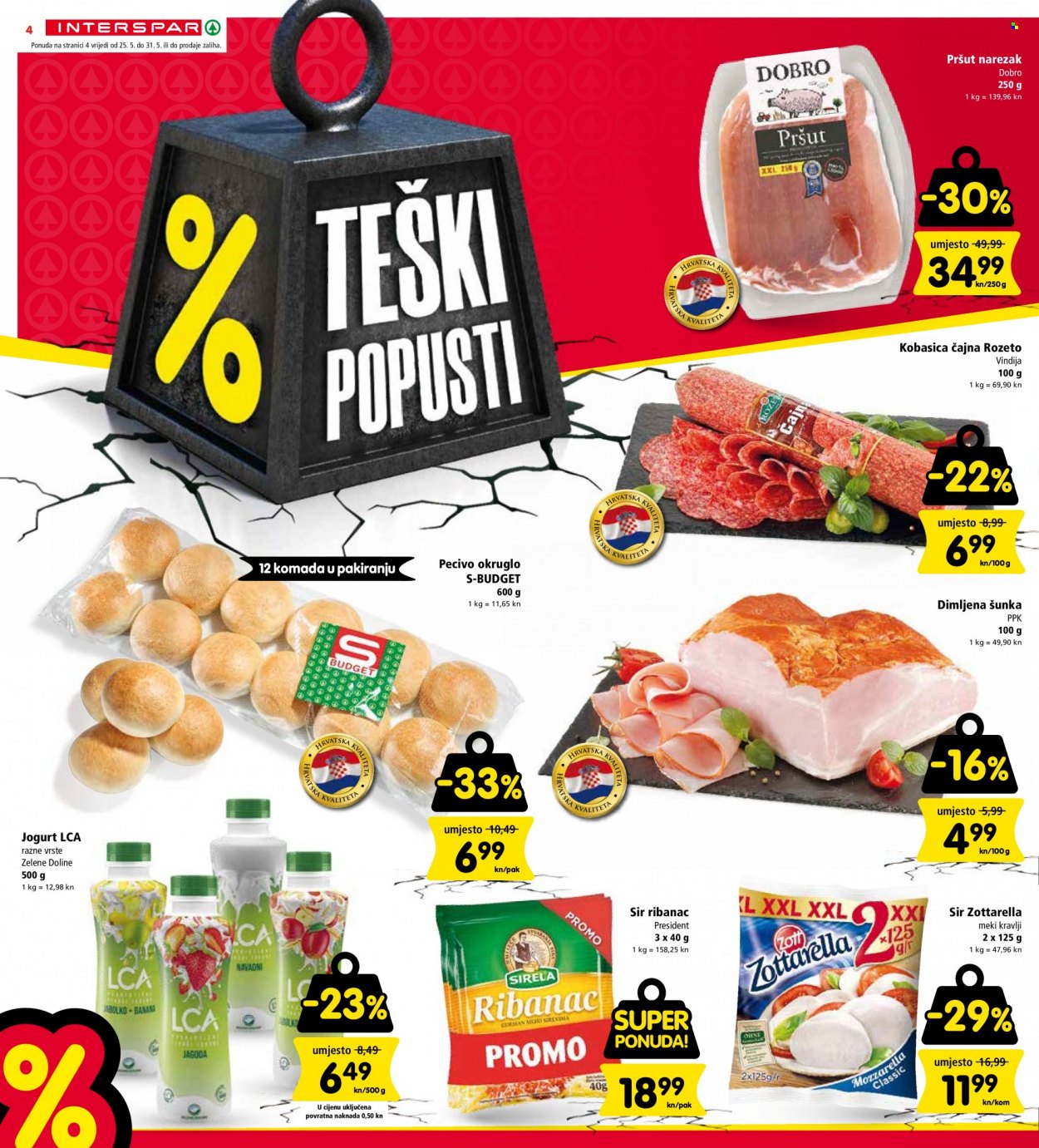 INTERSPAR katalog - 25.05.2022. - 31.05.2022. Stranica 4