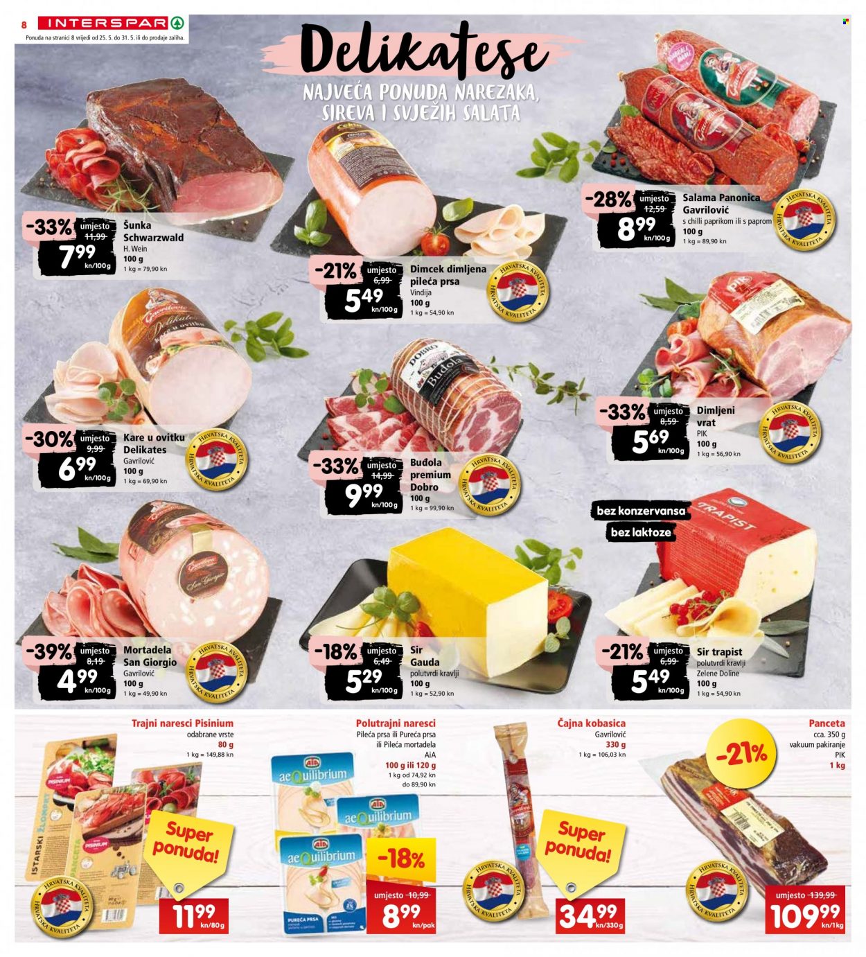 INTERSPAR katalog - 25.05.2022. - 31.05.2022. Stranica 8