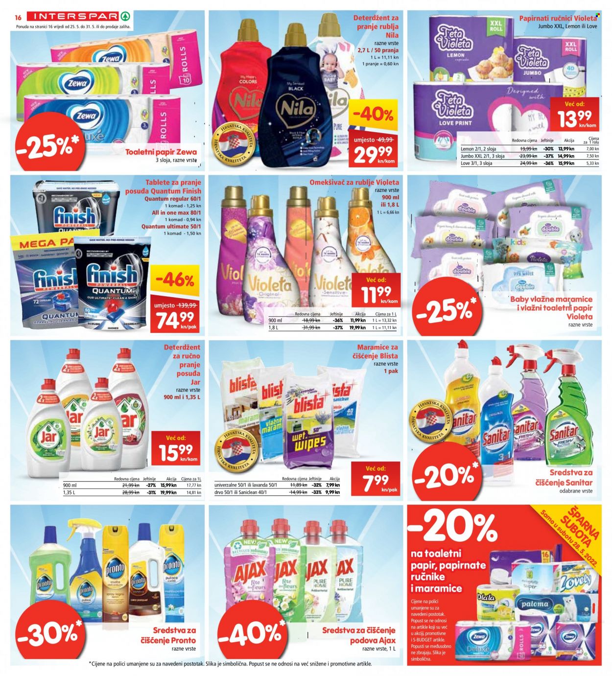 INTERSPAR katalog - 25.05.2022. - 31.05.2022. Stranica 16