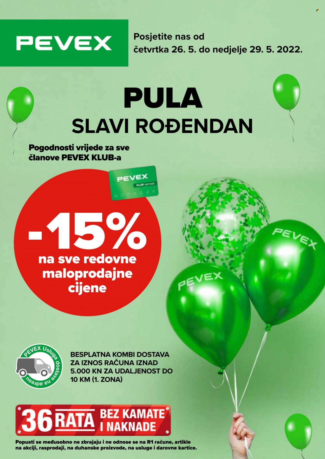 Pevex katalog - 26.05.2022. - 29.05.2022. Stranica 1
