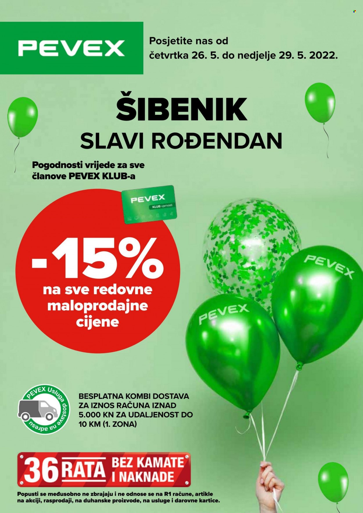 Pevex katalog - 26.05.2022. - 29.05.2022. Stranica 1