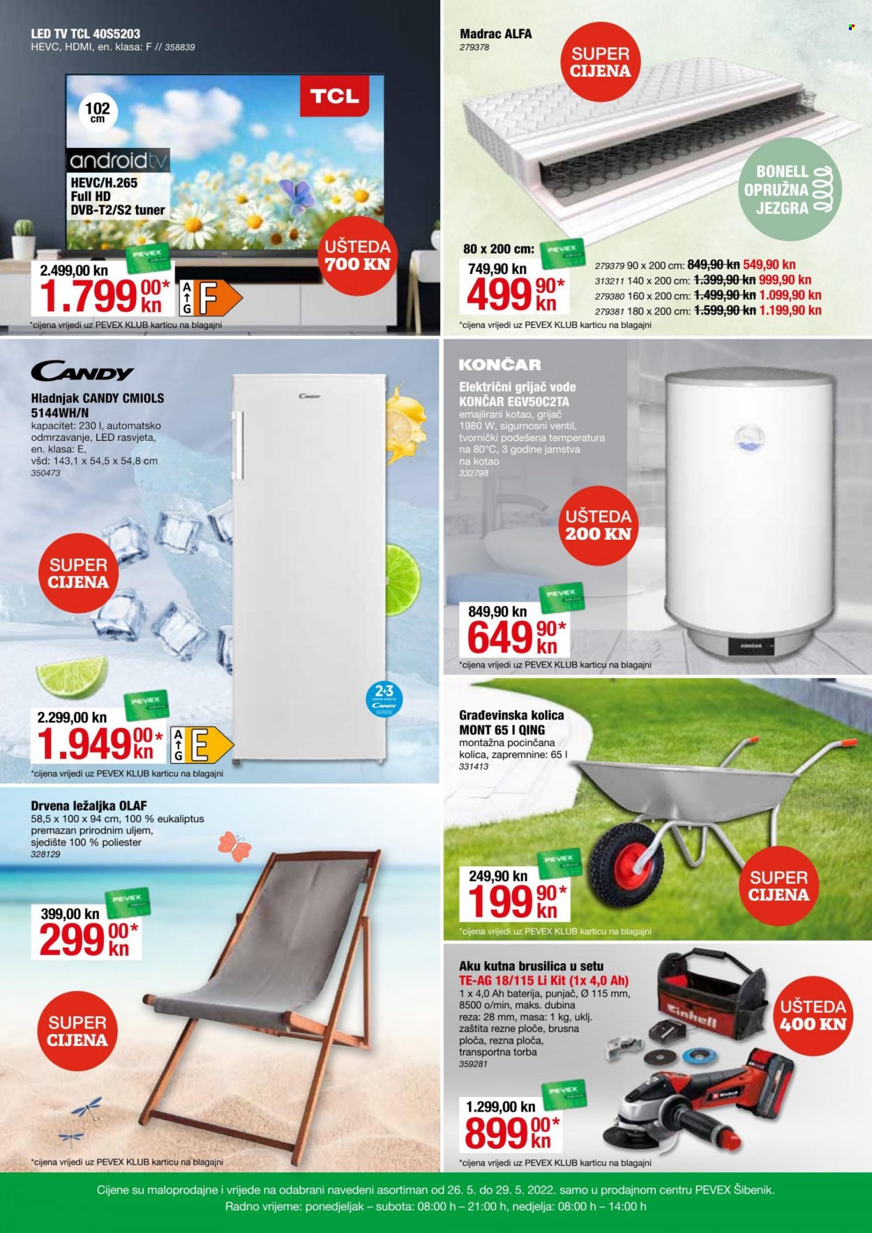 Pevex katalog - 26.05.2022. - 29.05.2022. Stranica 2