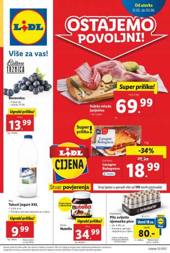 Lidl katalog - 31.05.2022. - 05.06.2022.