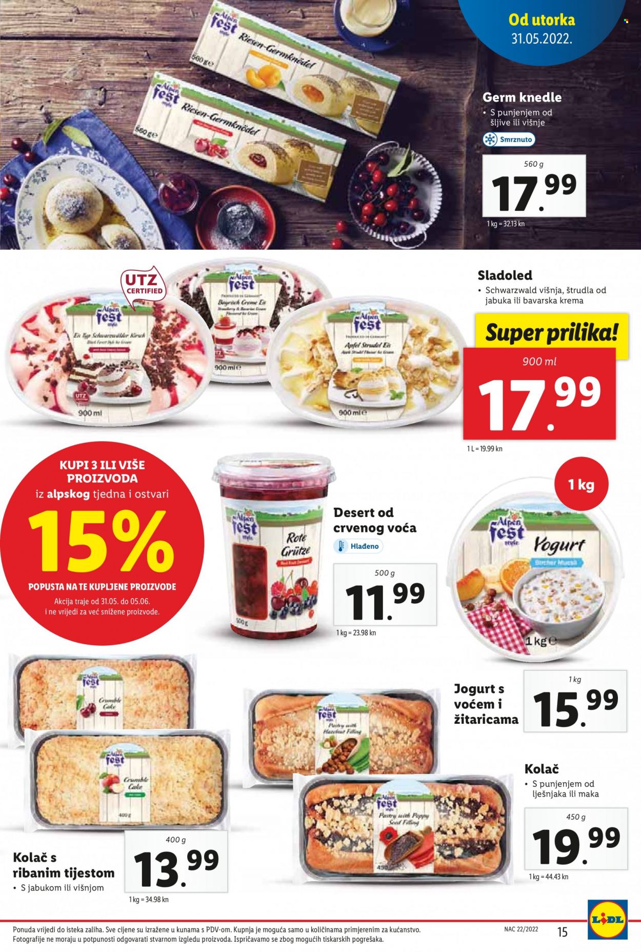 Lidl katalog - 31.05.2022. - 05.06.2022. Stranica 15