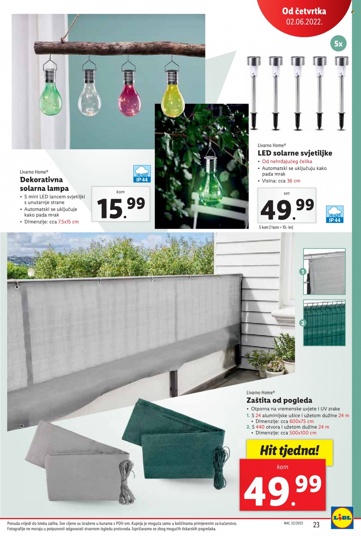 Lidl katalog - 31.05.2022. - 05.06.2022. Stranica 23