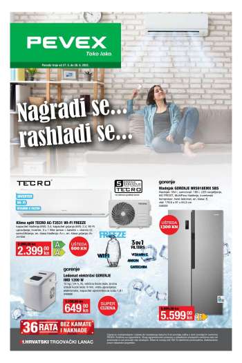 Pevex katalog - 27.05.2022. - 28.06.2022.