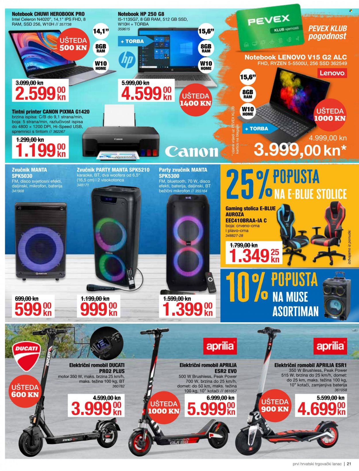 Pevex katalog - 27.05.2022. - 28.06.2022. Stranica 21