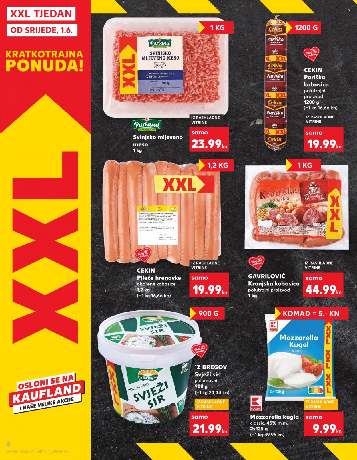 Kaufland katalog - 01.06.2022. - 07.06.2022. Stranica 4