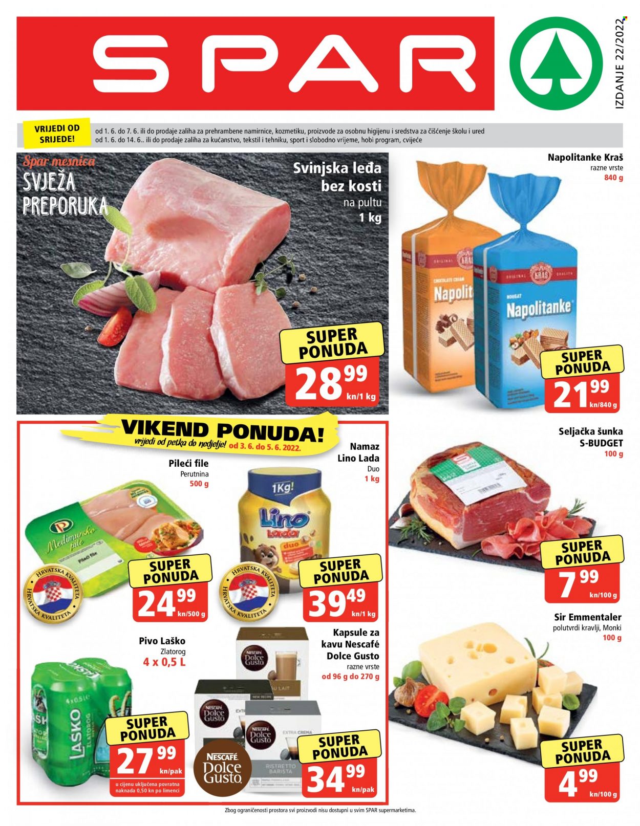 SPAR katalog - 01.06.2022. - 07.06.2022. Stranica 1