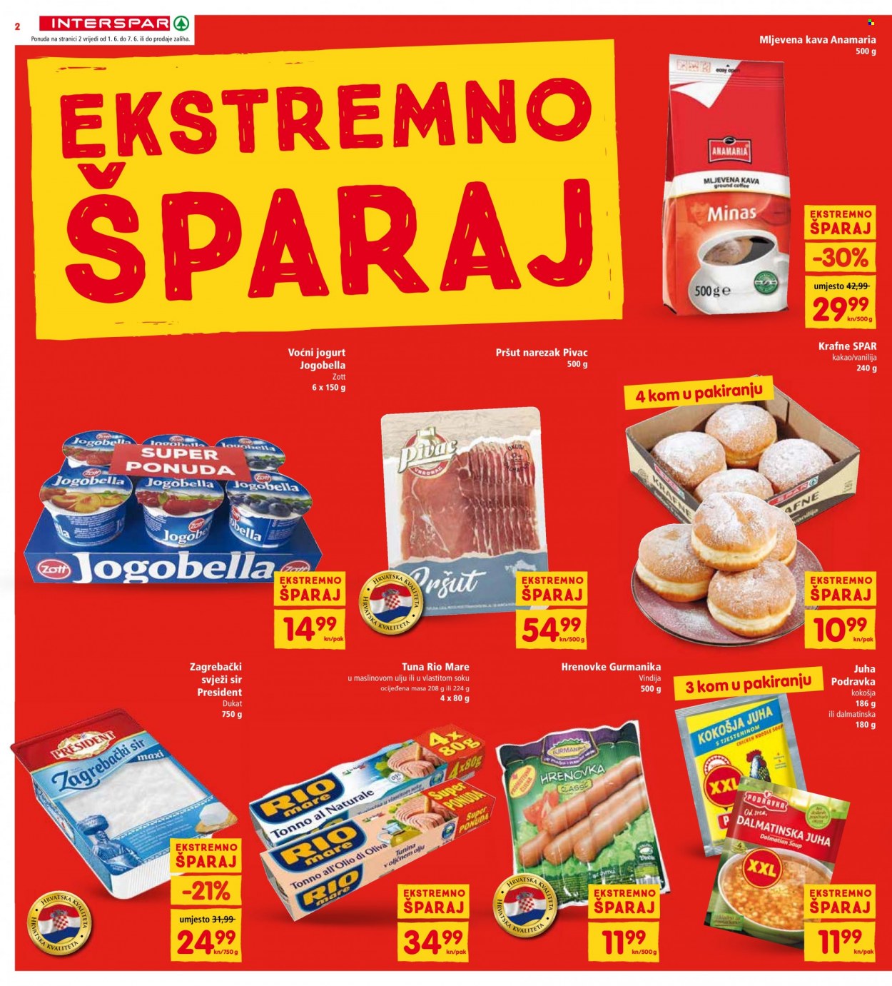 INTERSPAR katalog - 01.06.2022. - 07.06.2022. Stranica 2