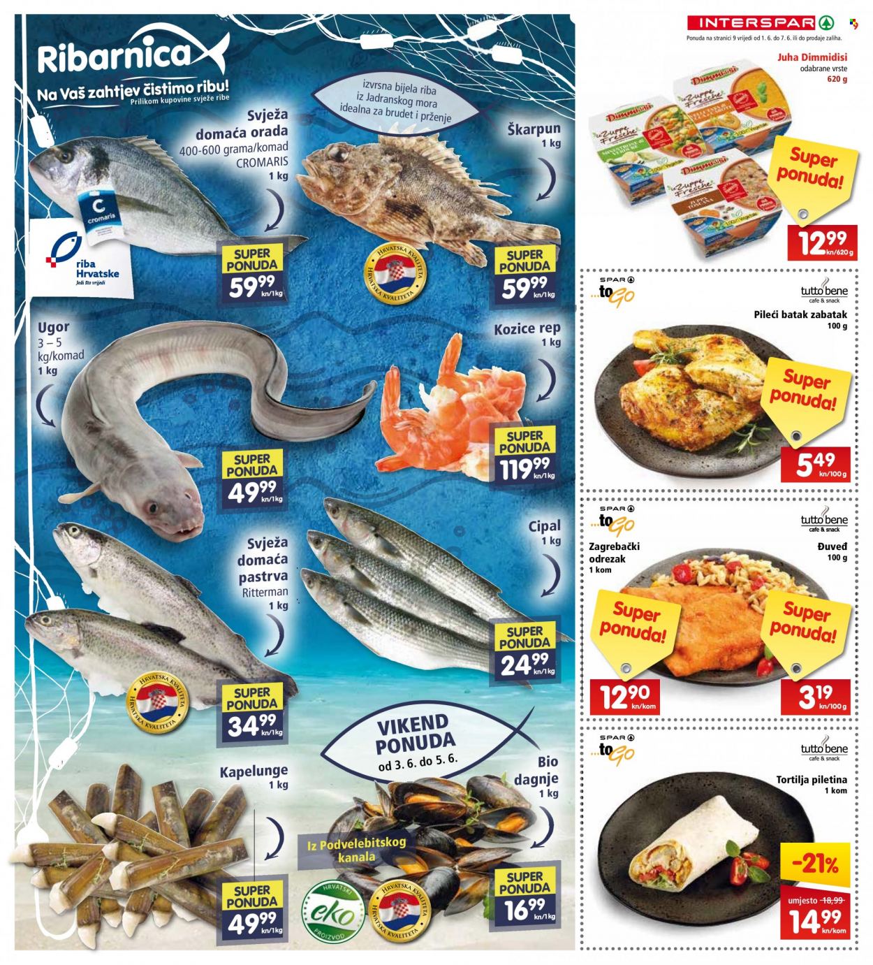 INTERSPAR katalog - 01.06.2022. - 07.06.2022. Stranica 9