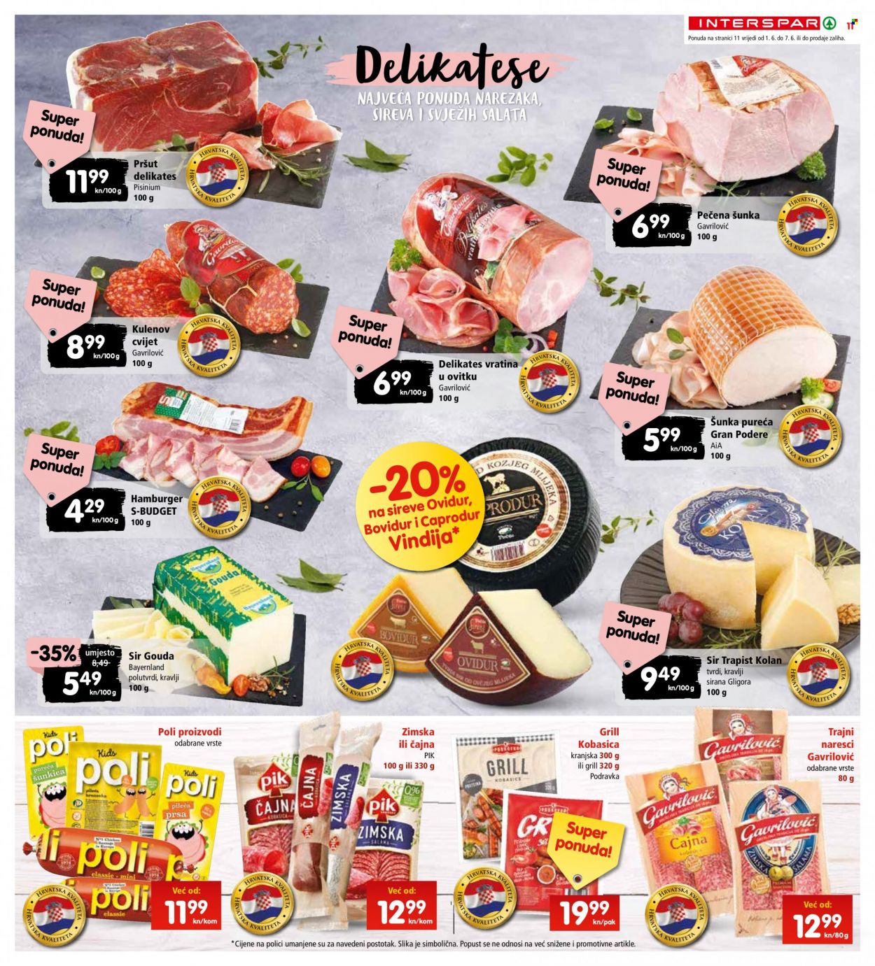 INTERSPAR katalog - 01.06.2022. - 07.06.2022. Stranica 11