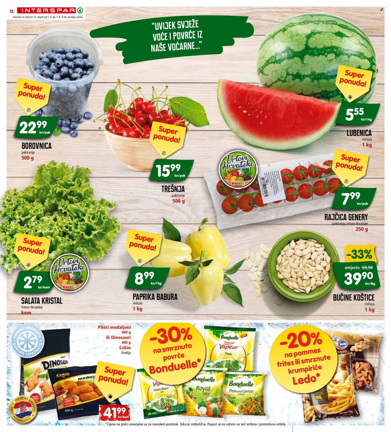 INTERSPAR katalog - 01.06.2022. - 07.06.2022. Stranica 12