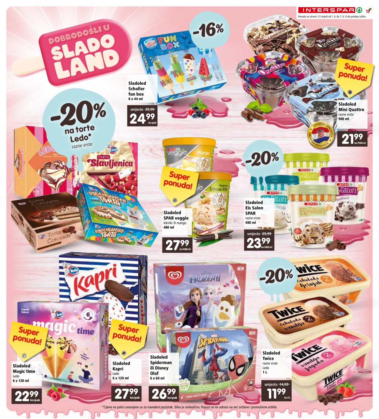 INTERSPAR katalog - 01.06.2022. - 07.06.2022. Stranica 13