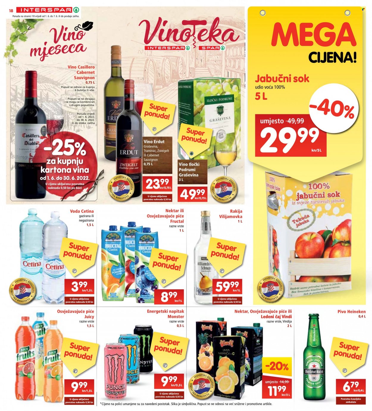INTERSPAR katalog - 01.06.2022. - 07.06.2022. Stranica 18
