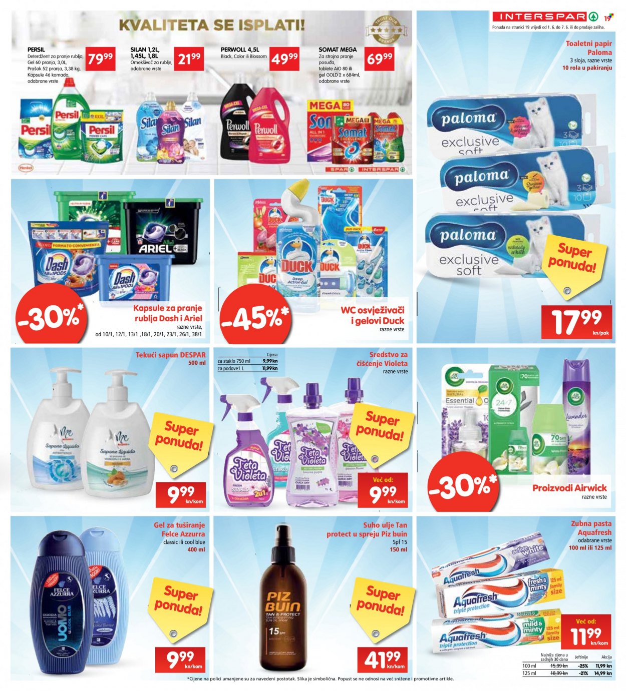 INTERSPAR katalog - 01.06.2022. - 07.06.2022. Stranica 19