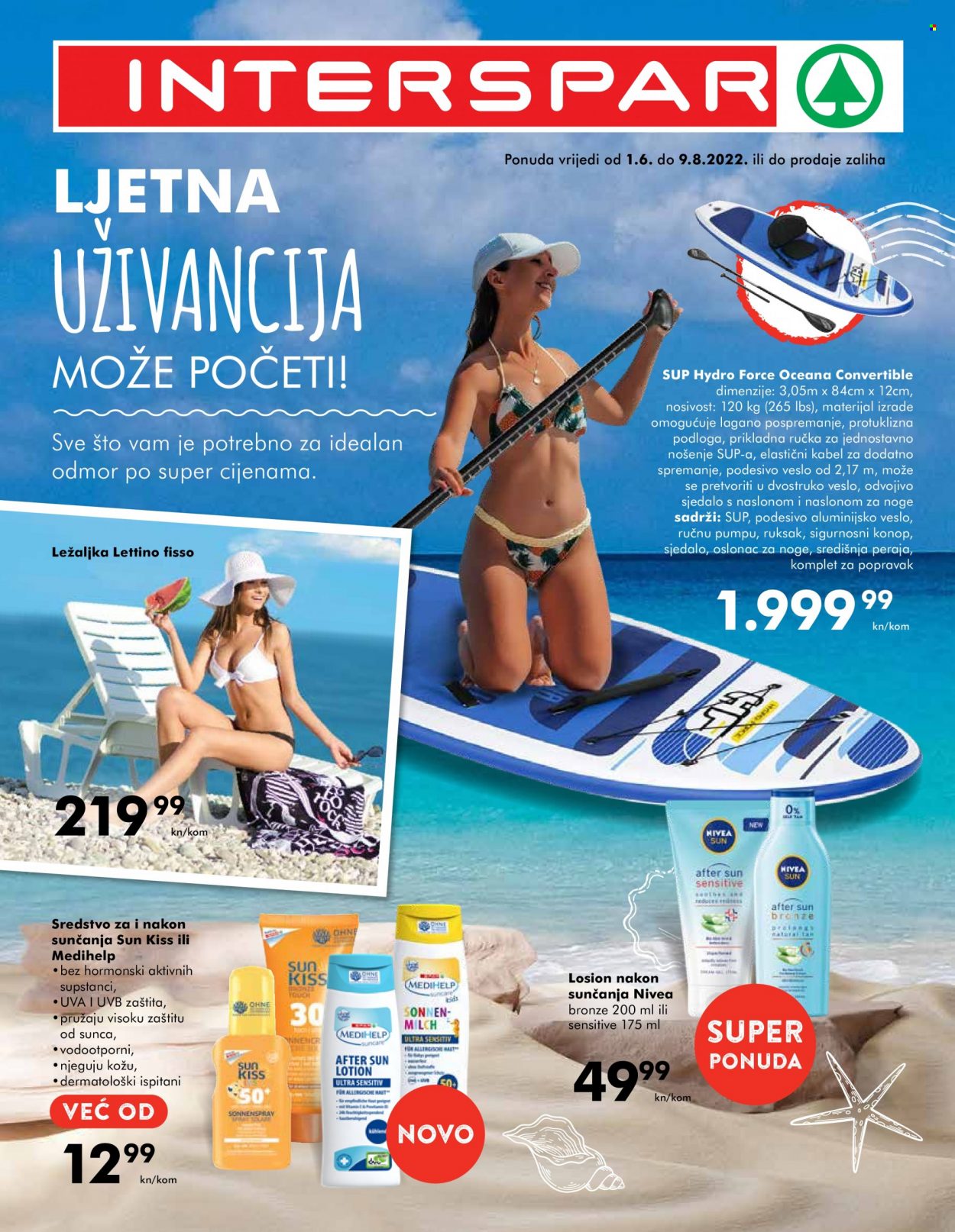 INTERSPAR katalog - 01.06.2022. - 09.08.2022. Stranica 1