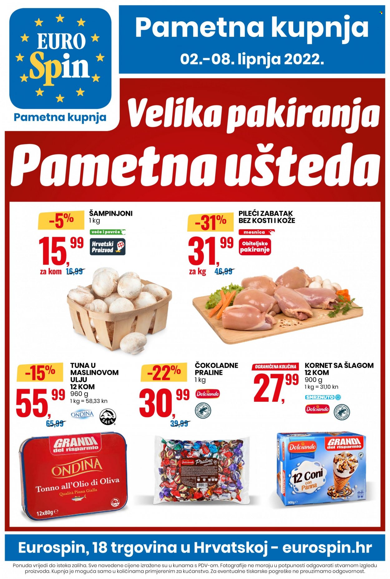 Eurospin katalog - 02.06.2022. - 08.06.2022. Stranica 1