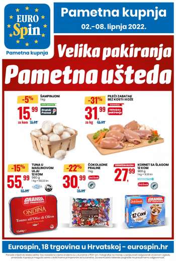 Eurospin katalog - 02.06.2022. - 08.06.2022.