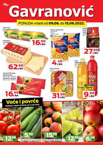 Gavranović katalog - 09.06.2022. - 15.06.2022.