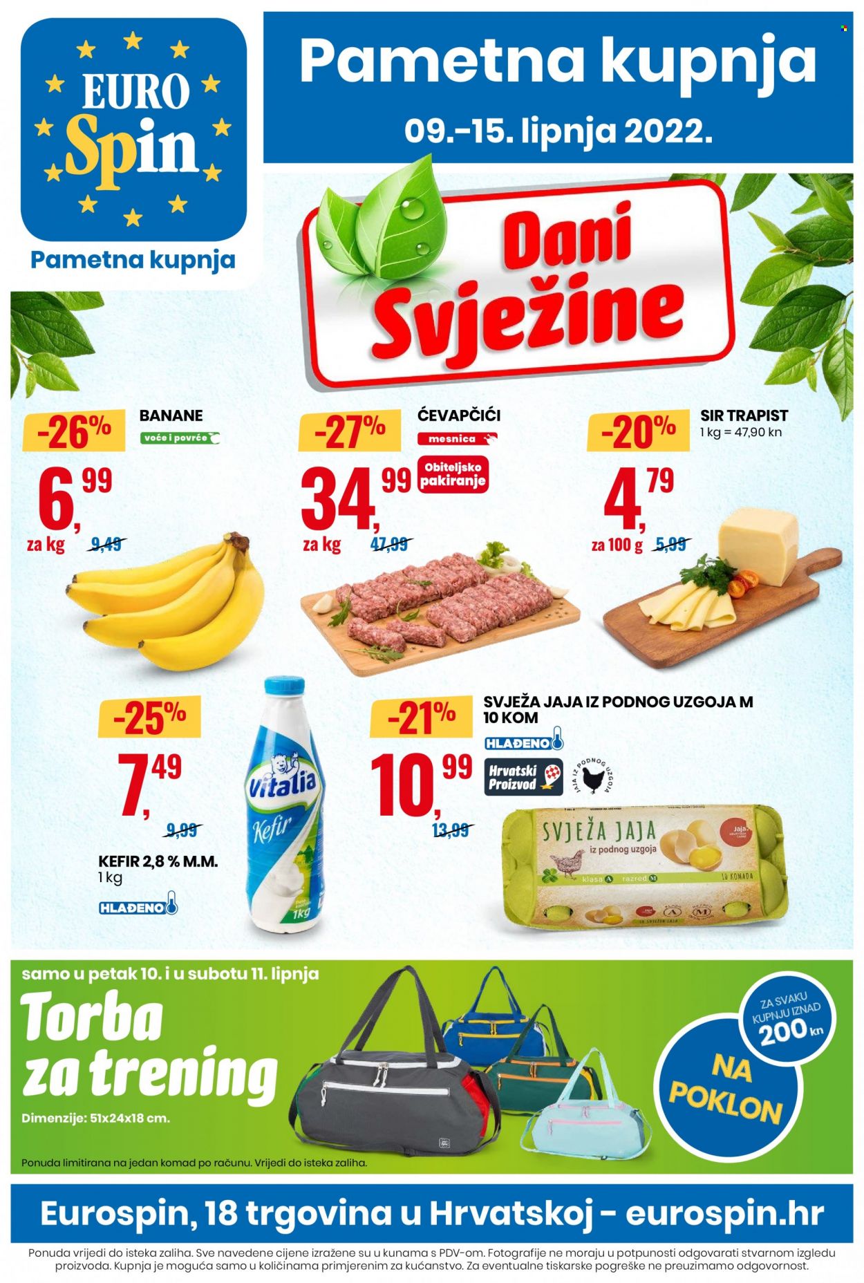 Eurospin katalog - 09.06.2022. - 15.06.2022. Stranica 1