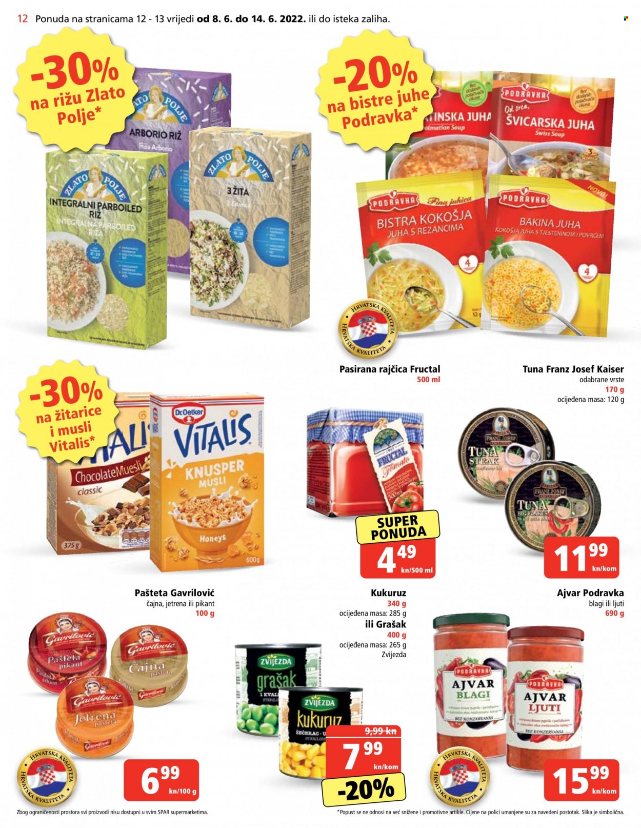 SPAR katalog - 08.06.2022. - 14.06.2022. Stranica 12