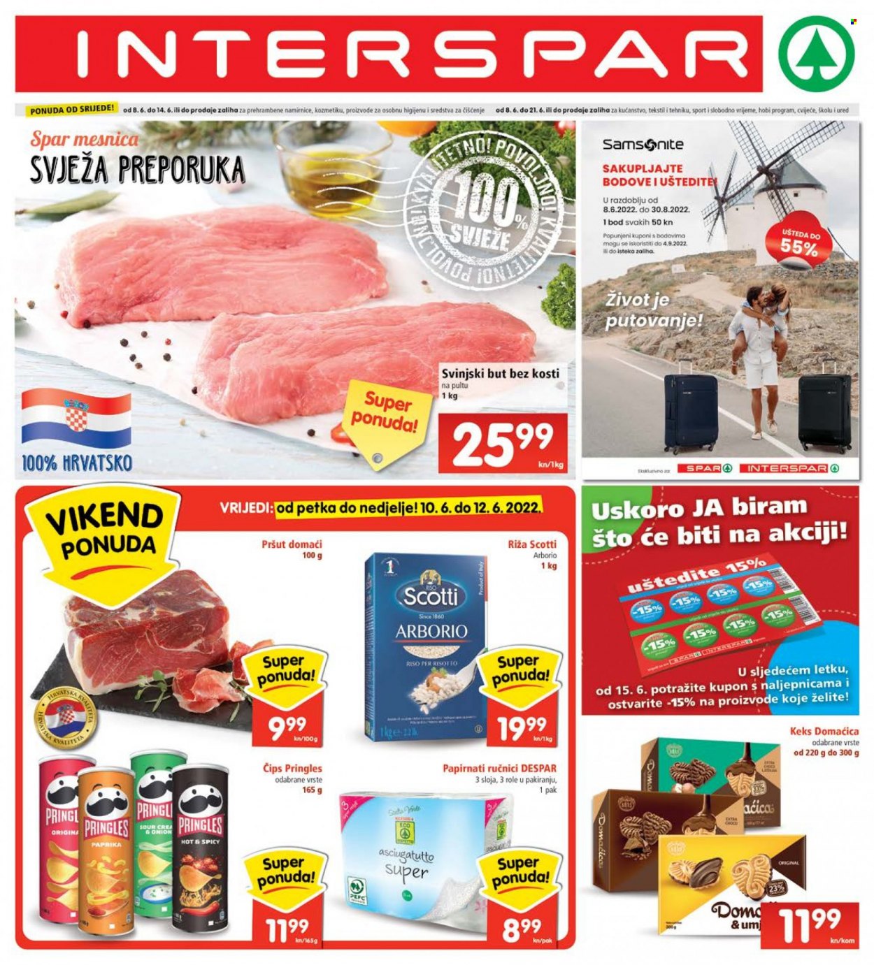 INTERSPAR katalog - 08.06.2022. - 14.06.2022. Stranica 1