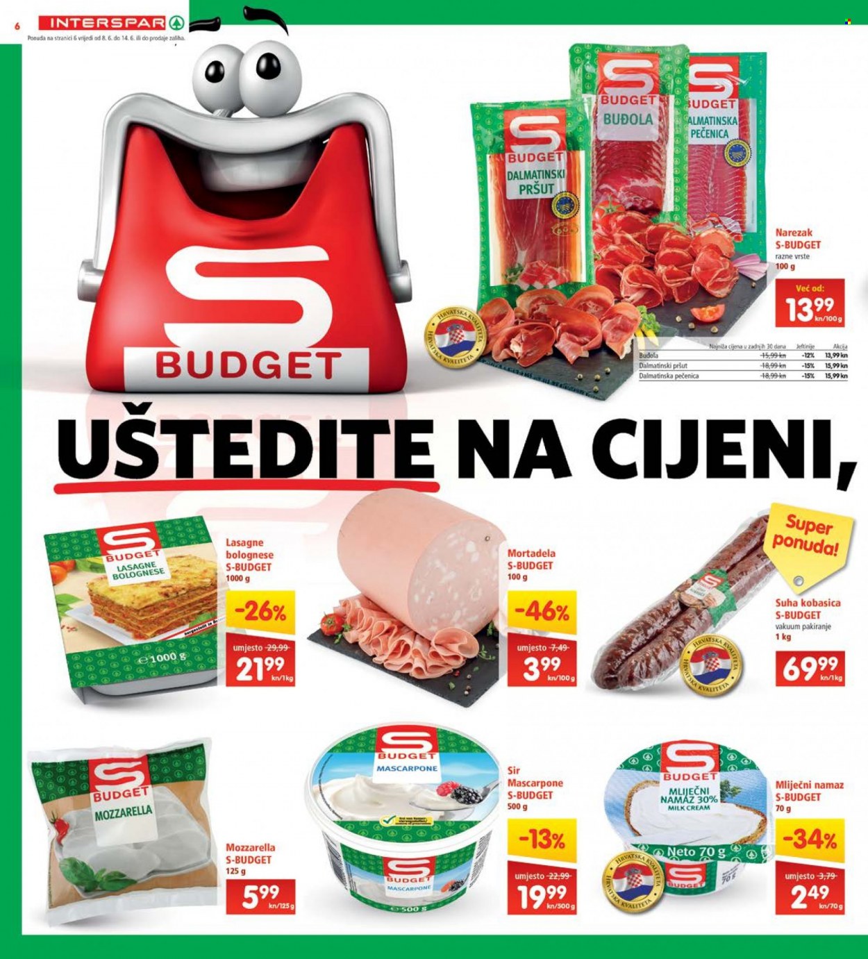 INTERSPAR katalog - 08.06.2022. - 14.06.2022. Stranica 6