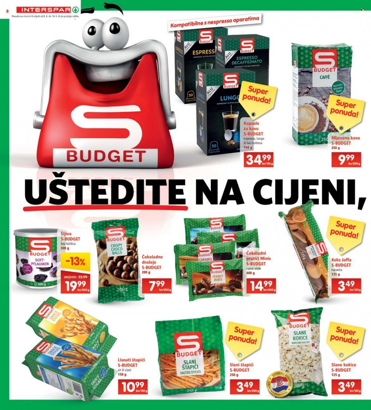 INTERSPAR katalog - 08.06.2022. - 14.06.2022. Stranica 8
