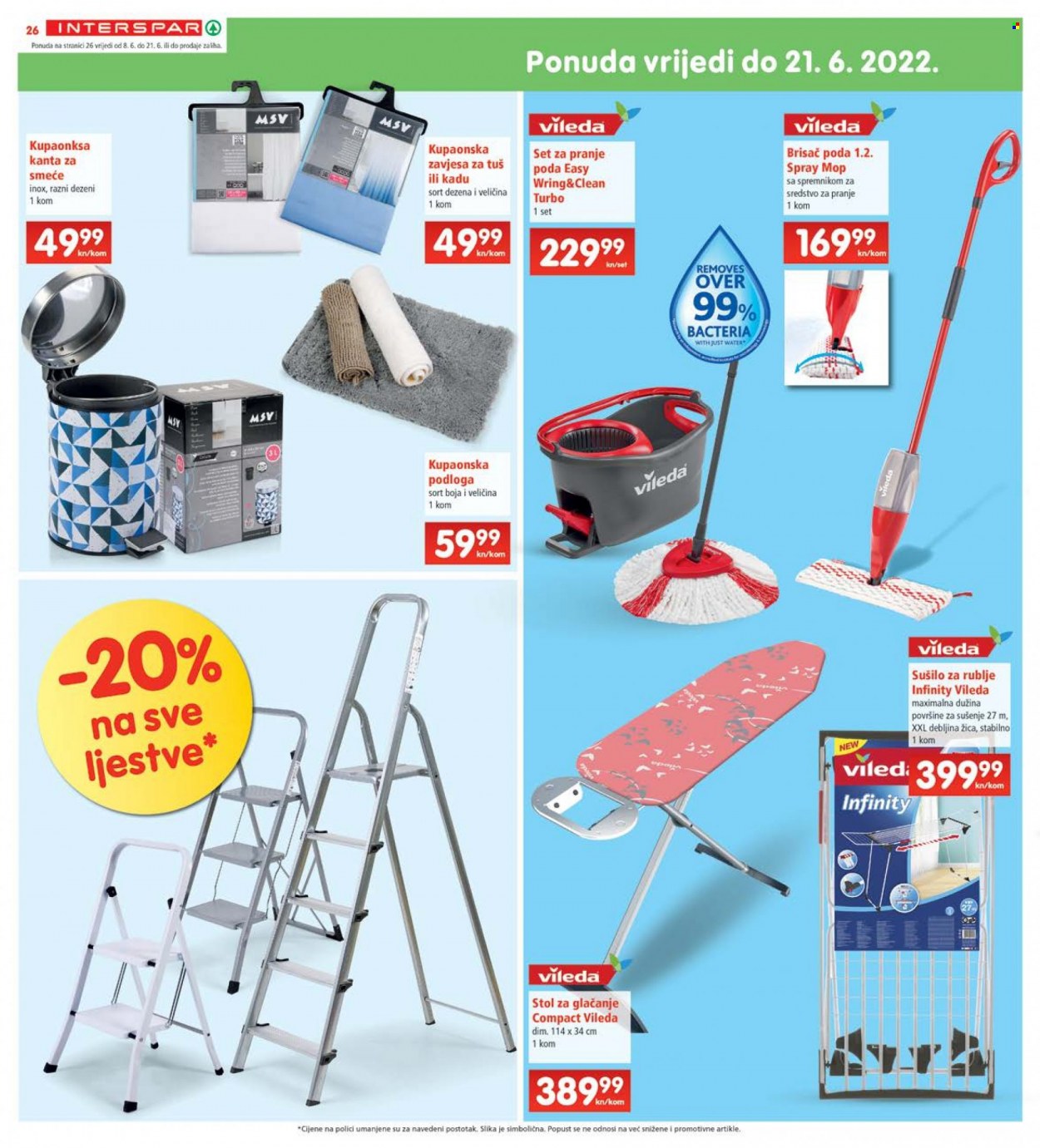 INTERSPAR katalog - 08.06.2022. - 14.06.2022. Stranica 26