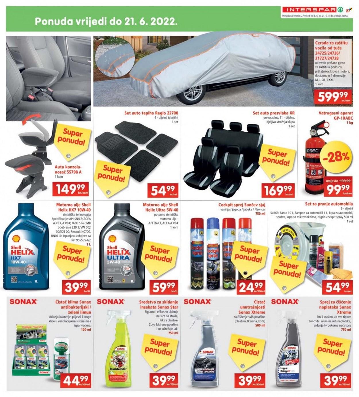INTERSPAR katalog - 08.06.2022. - 14.06.2022. Stranica 27
