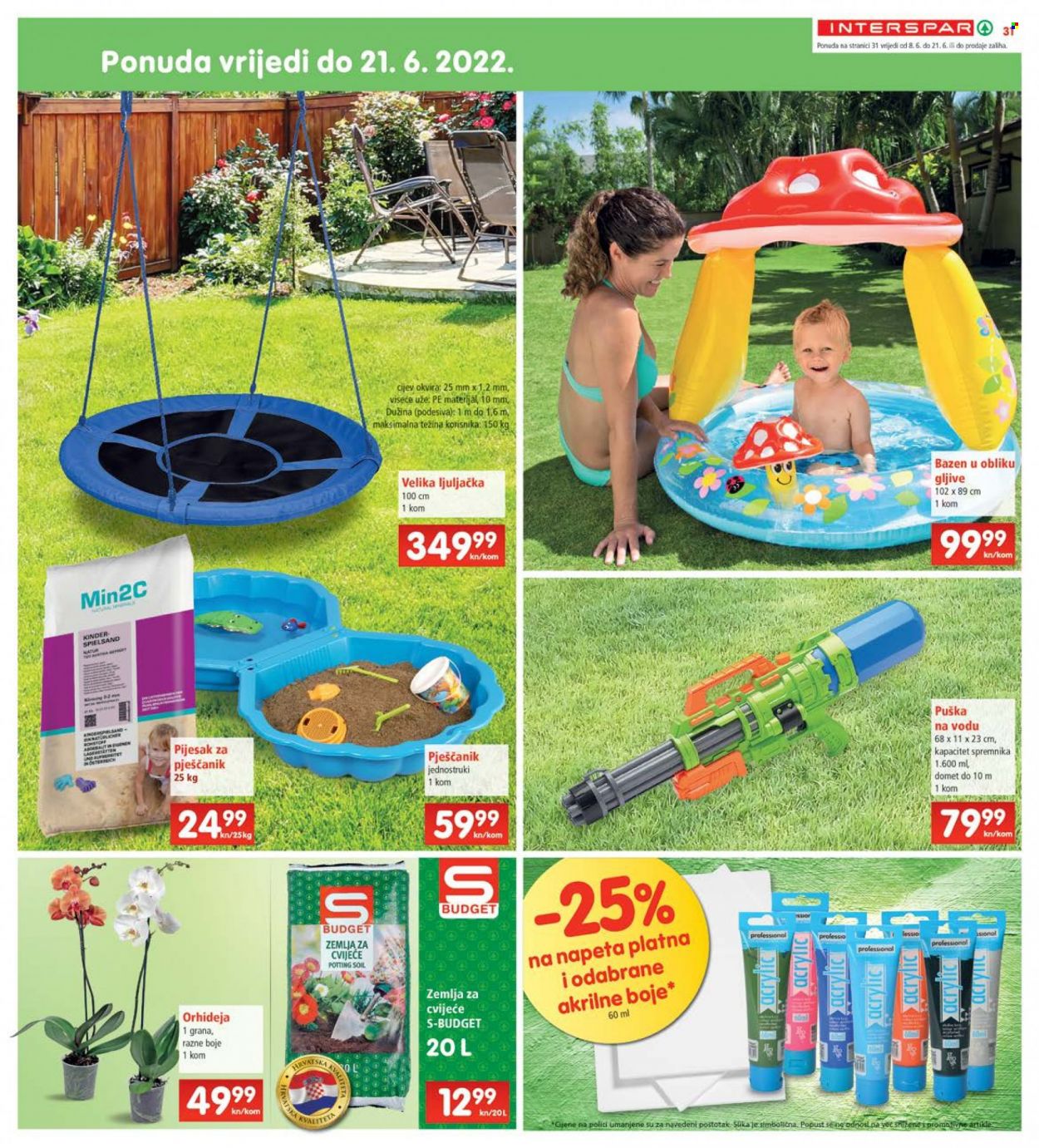 INTERSPAR katalog - 08.06.2022. - 14.06.2022. Stranica 31