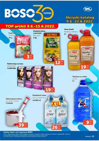 Boso katalog - 09.06.2022. - 22.06.2022.