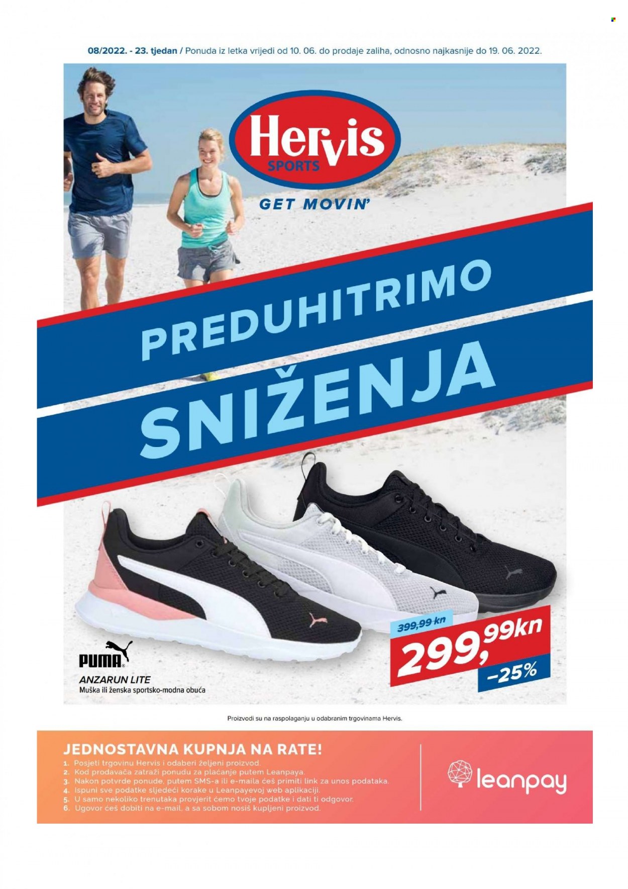 Hervis katalog - 10.06.2022. - 19.06.2022. Stranica 1