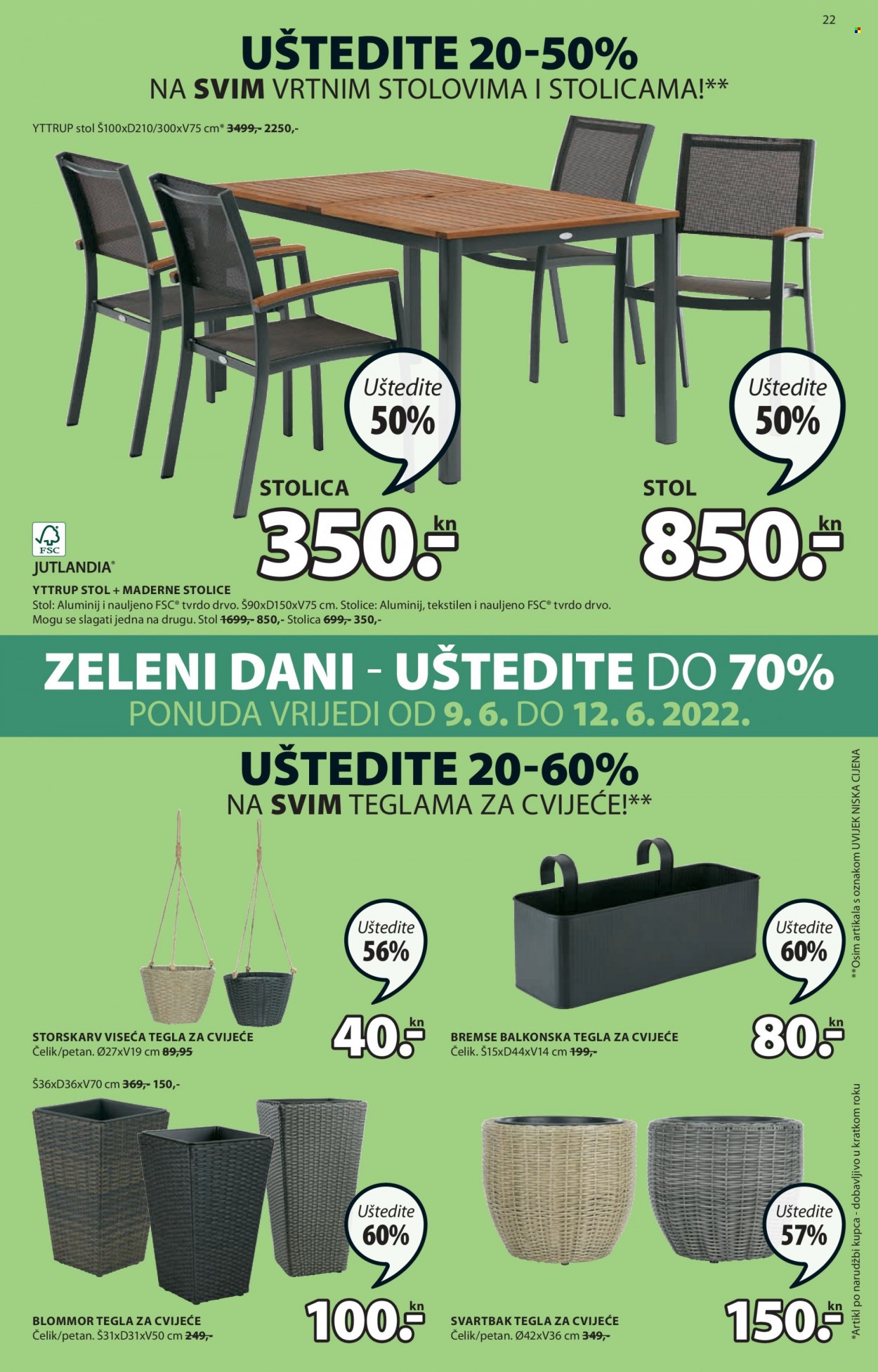 JYSK katalog - 09.06.2022. - 06.07.2022. Stranica 23