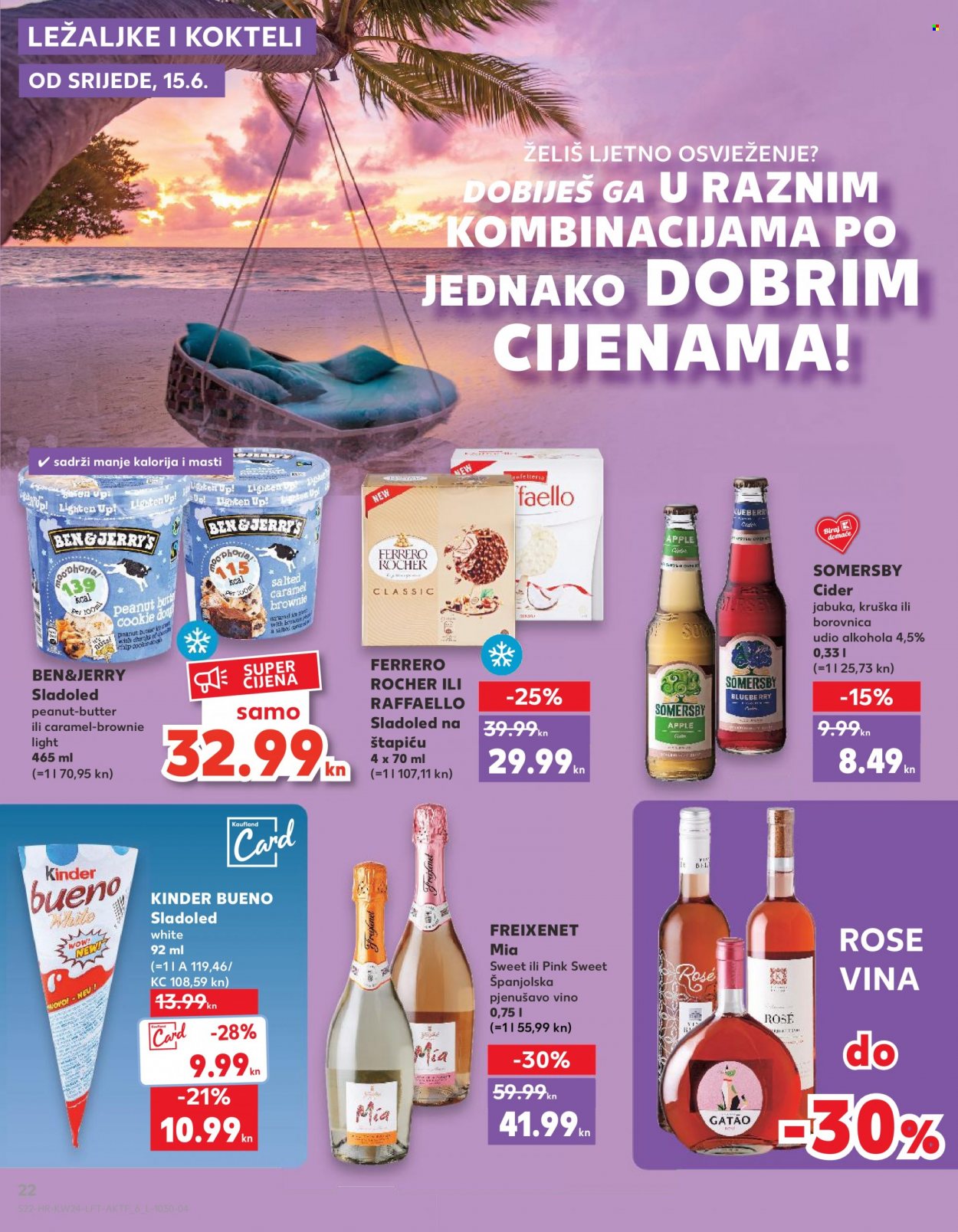 Kaufland katalog - 15.06.2022. - 22.06.2022. Stranica 22