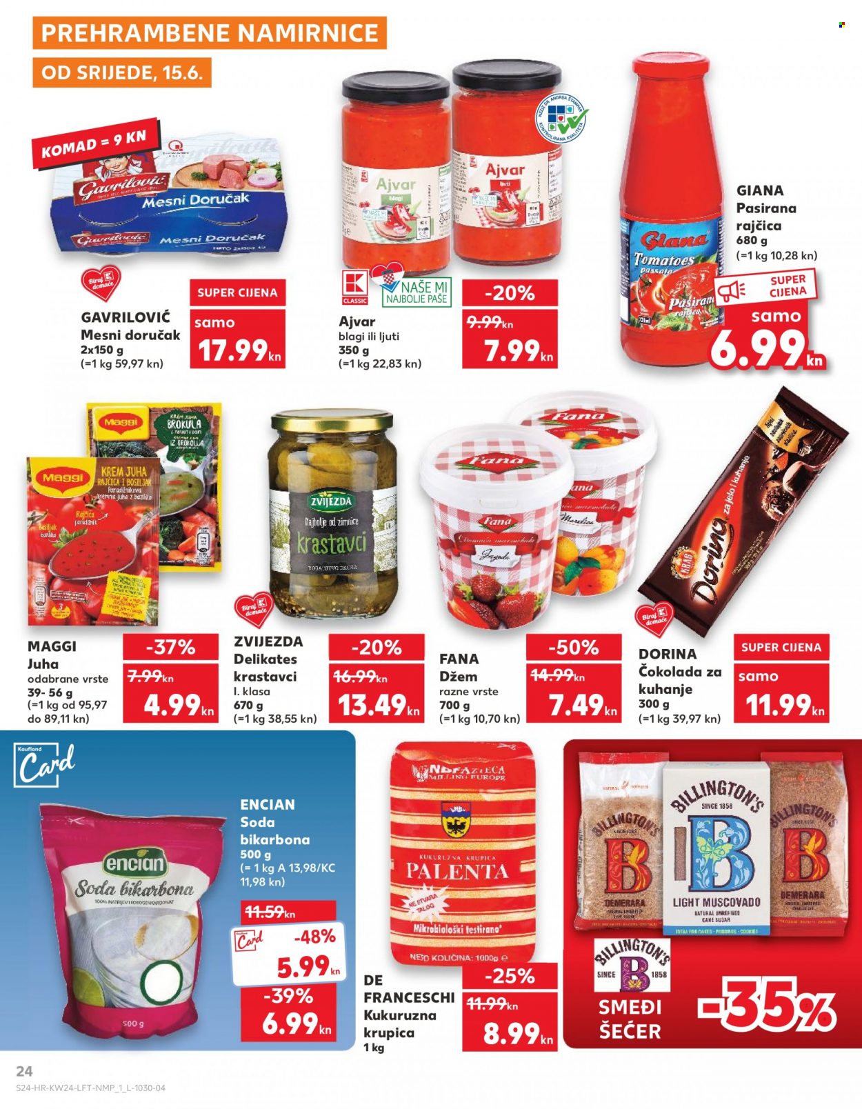 Kaufland katalog - 15.06.2022. - 22.06.2022. Stranica 24
