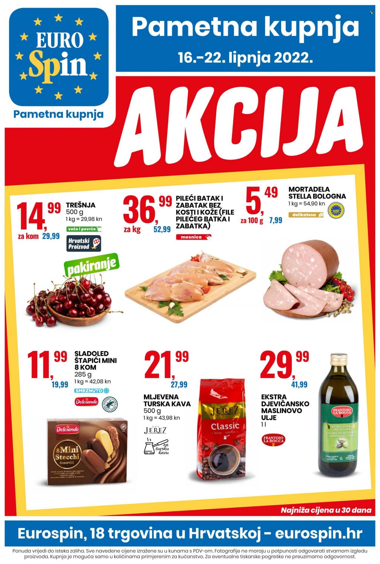 Eurospin katalog - 16.06.2022. - 22.06.2022. Stranica 1