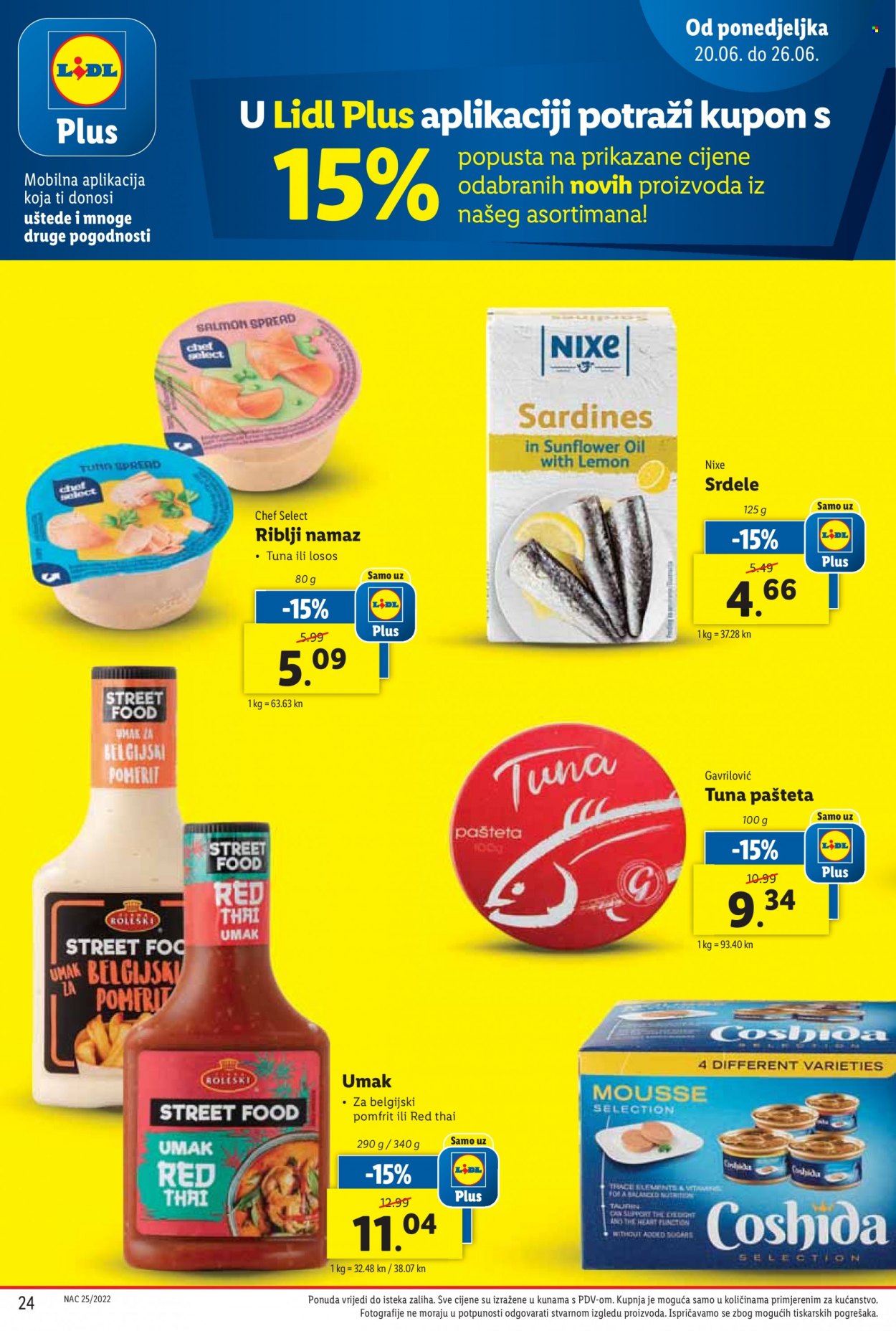 Lidl katalog - 20.06.2022. - 26.06.2022. Stranica 24